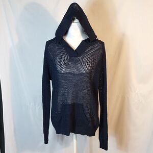 Shirt 469 Sheer Linen Pullover Hoodie
